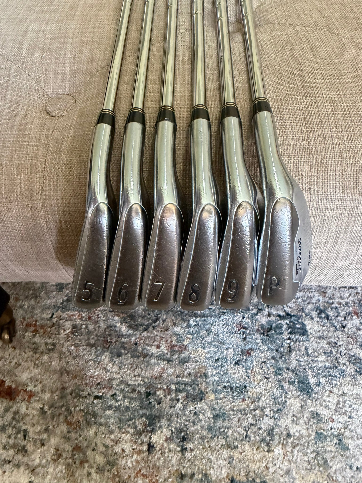 Photo of Titleist 716 T-MB Iron Set Stiff Flex Kbs Tour V