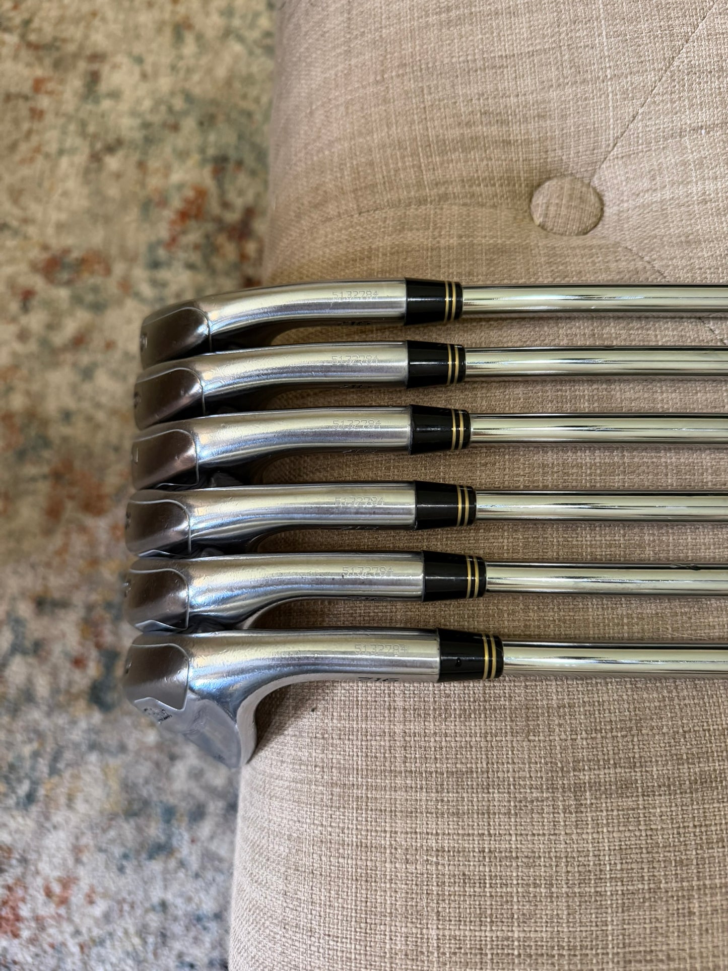 Photo of Titleist 716 T-MB Iron Set Stiff Flex Kbs Tour V