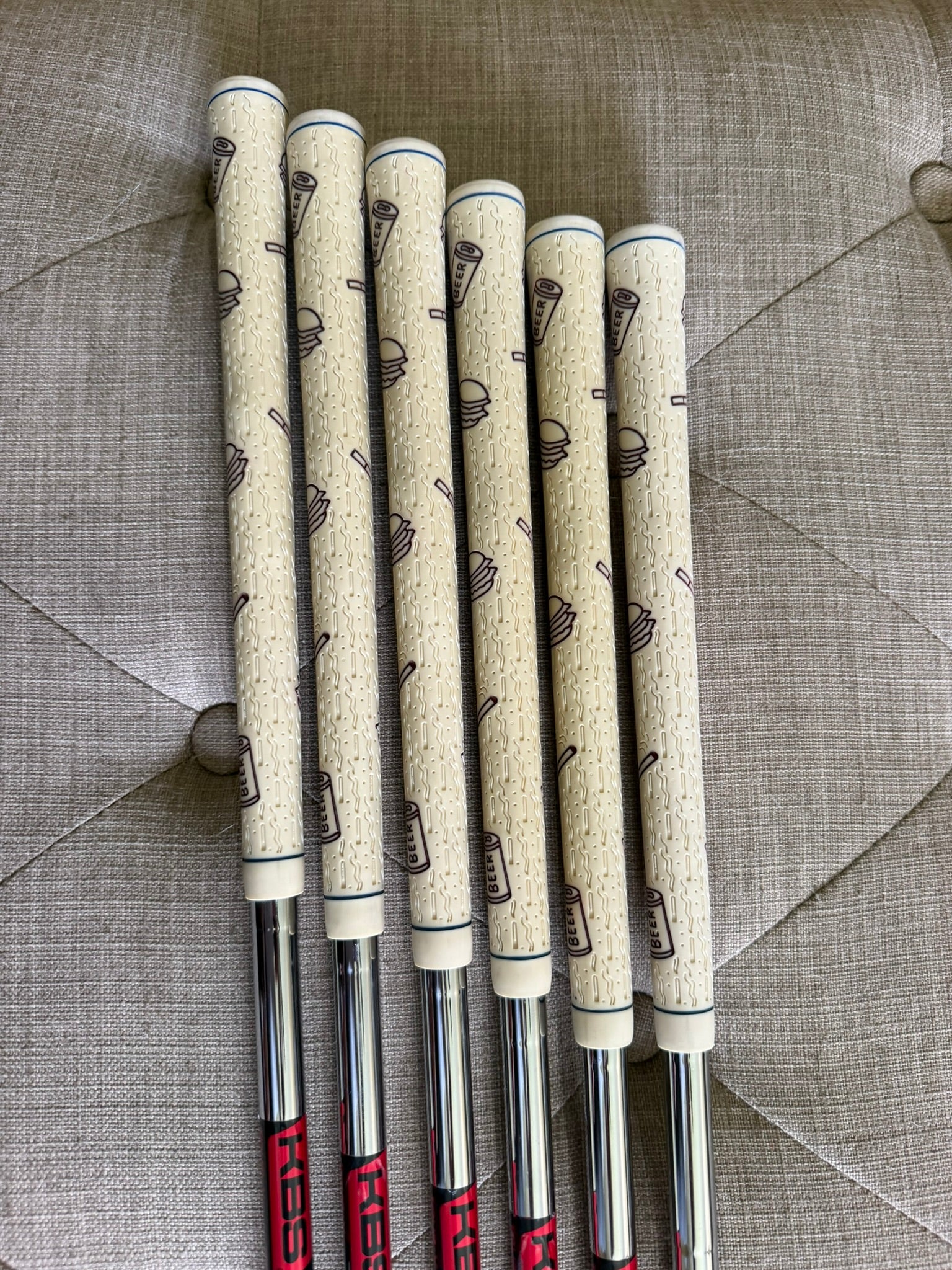 Photo of Titleist 716 T-MB Iron Set Stiff Flex Kbs Tour V