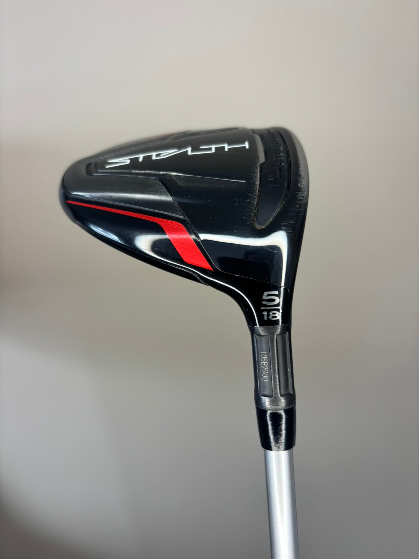 Taylormade Stealth 5-Wood 18° Aldila Ascent Red 60g Regular Flex 42″ NICE