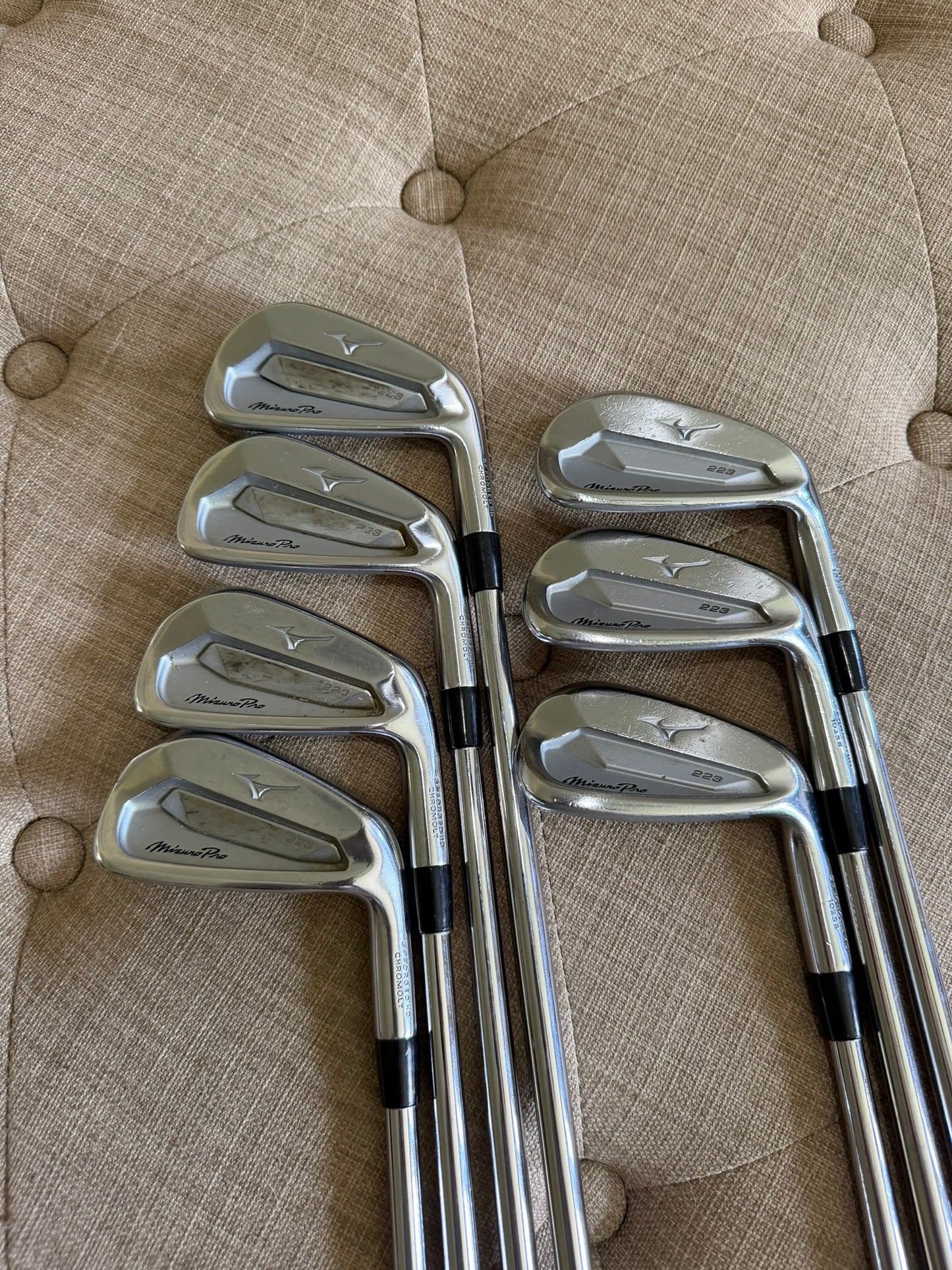 Photo of Mizuno Pro 223 Iron Set Extra Stiff Flex Ns Pro Tour 120