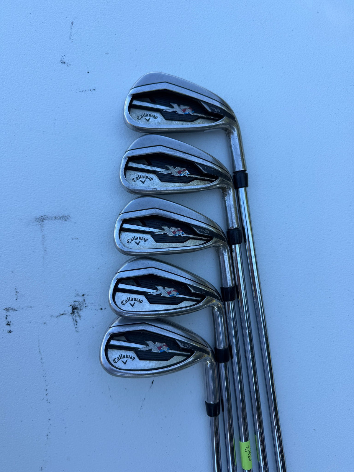 Callaway XR Iron Set 5-PW (NO 8 IRON) Speedstep Regular Flex +1/4"