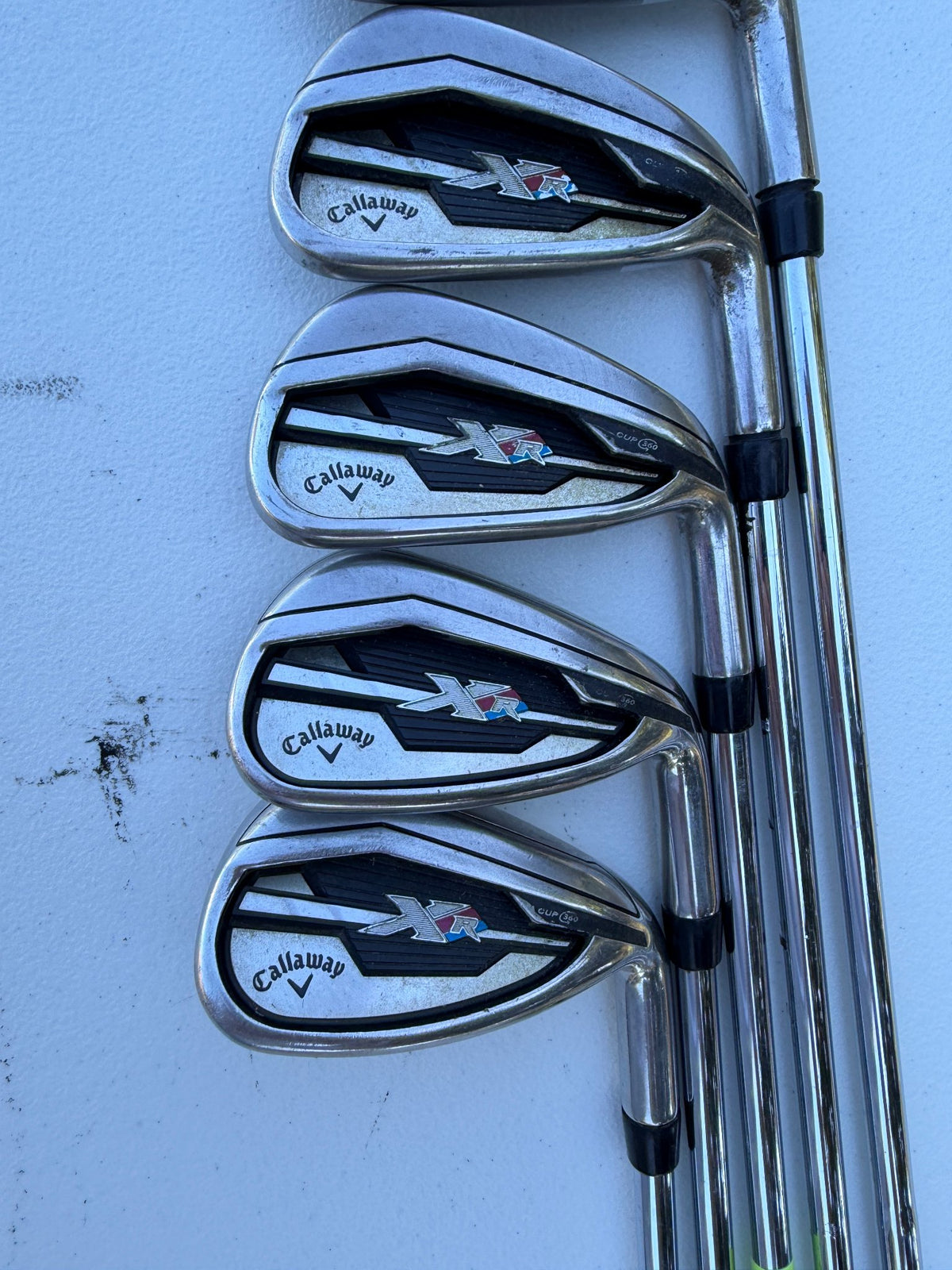 Callaway XR Iron Set 5-PW (NO 8 IRON) Speedstep Regular Flex +1/4" — photo 2