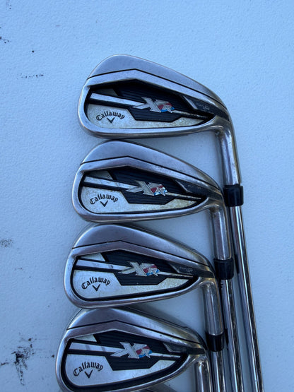 Callaway XR Iron Set 5-PW (NO 8 IRON) Speedstep Regular Flex +1/4" — photo 3