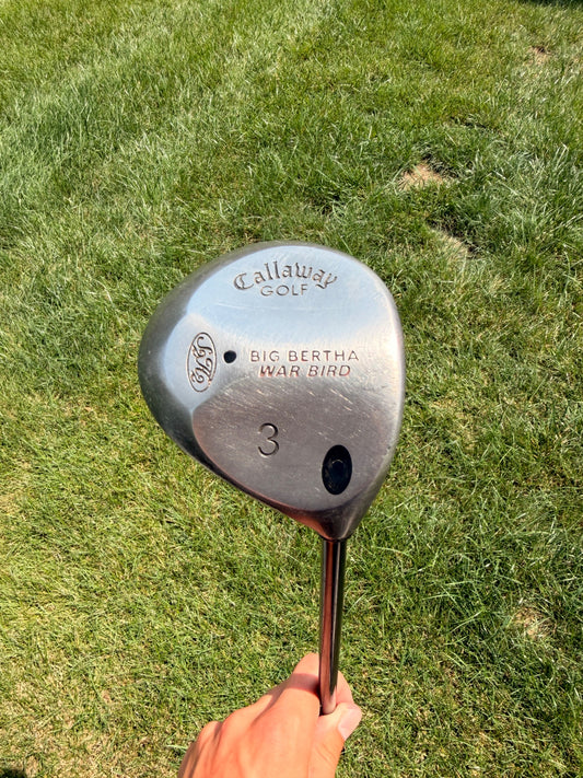 Callaway Big Bertha Warbird 3-Wood RCH 96 Stiff Flex 43"