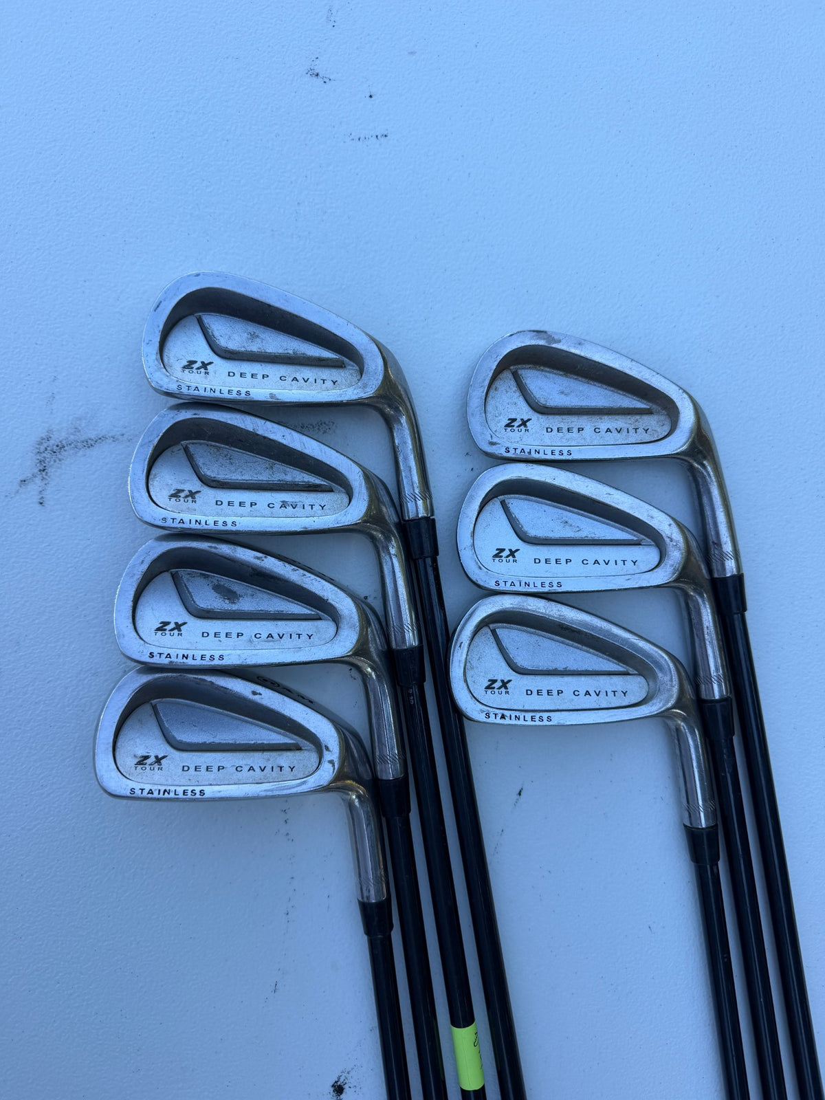 Ram ZX Tour Deep Cavity Iron Set 3-9 Concept Tour Regular Flex +1/2"