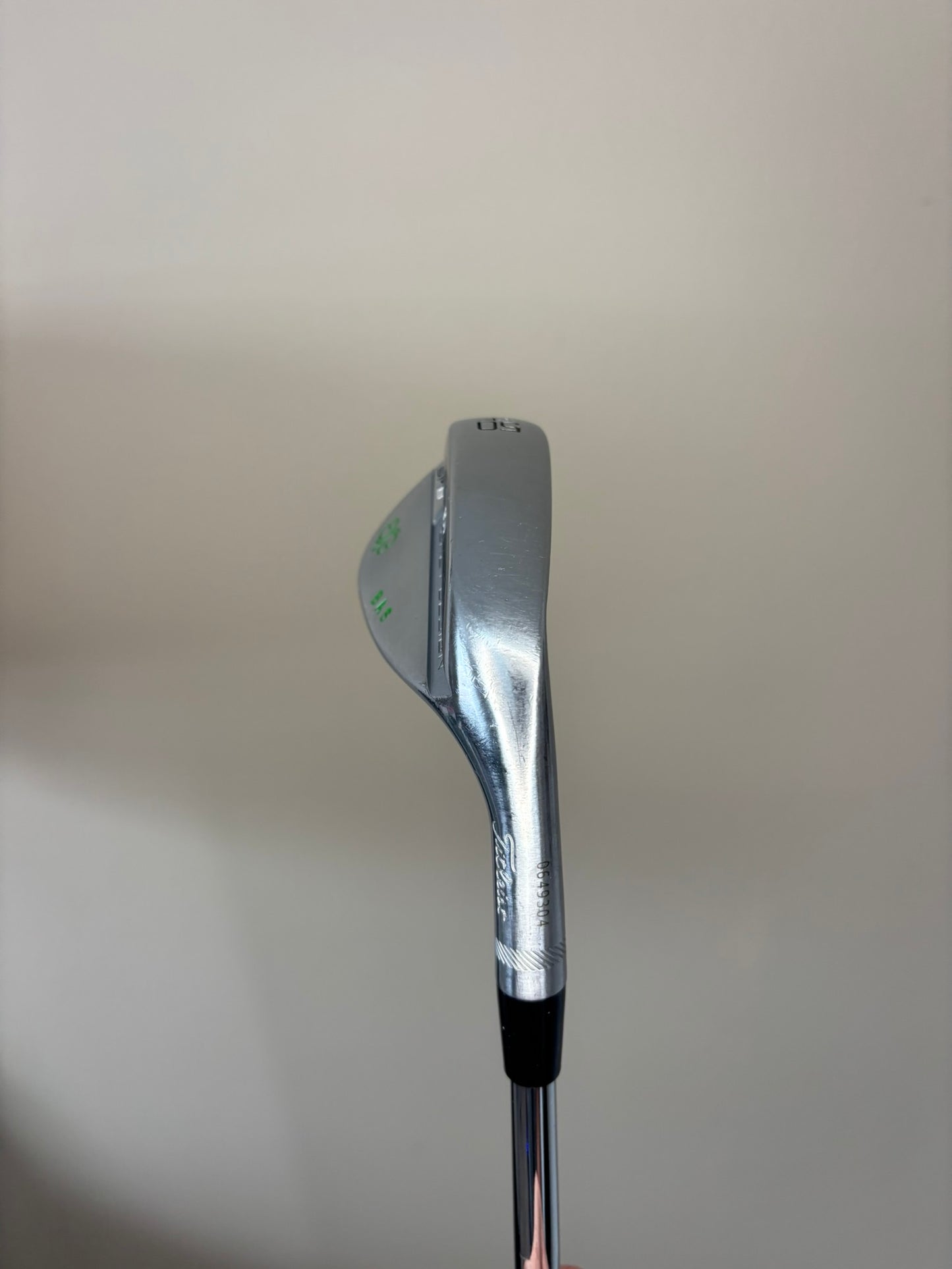 Titleist Vokey SM8 Tour Chrome Gap Wedge 50° / 12F Wedge Flex 35.75″ NICE