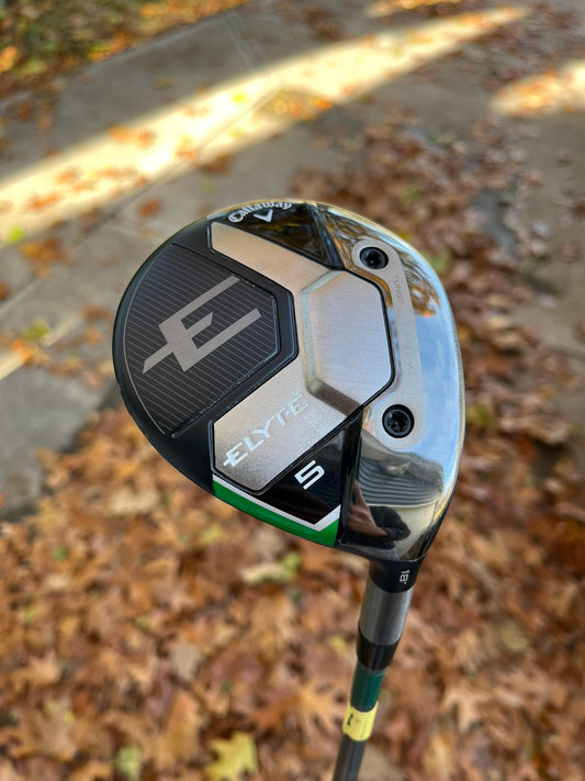 Callaway Elyte 5-Wood 18° Denali 60g Stiff Flex 42.5″ +HC
