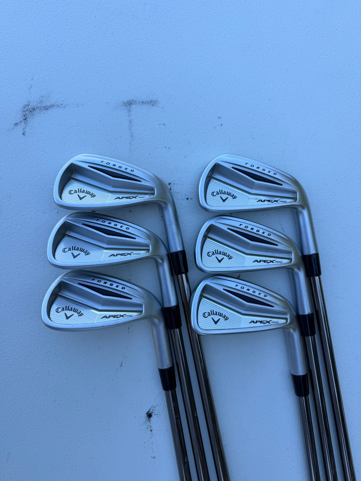 Callaway Apex Pro Iron Set 5-PW Recoil ZT9 F3 Regular Flex +1.25"