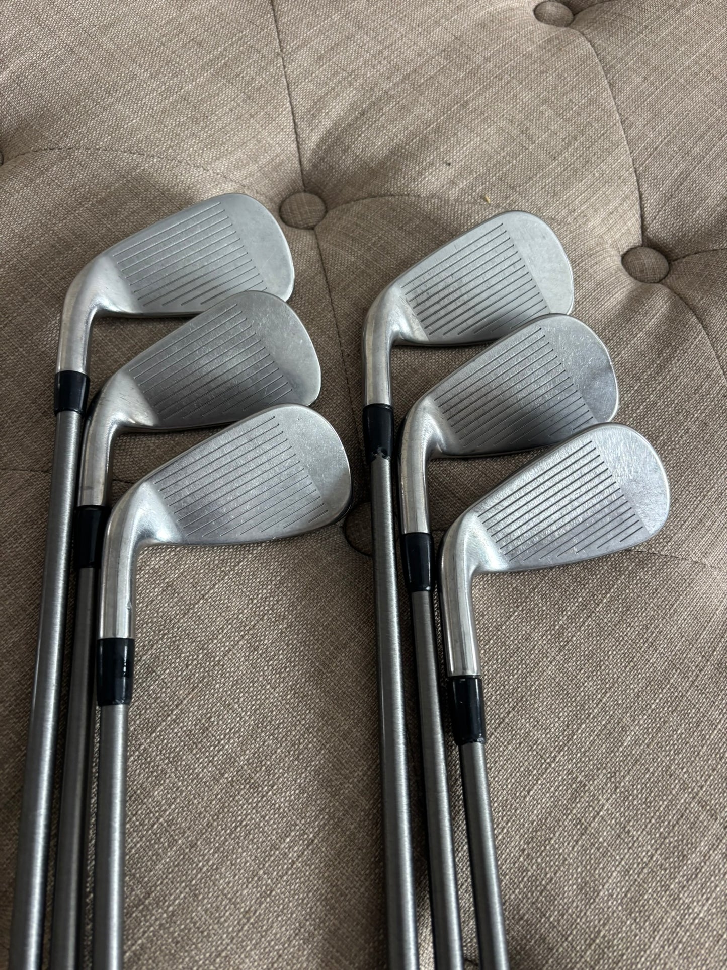 Titleist 716 AP1 Iron Set 6-GW SteelFiber i95 Regular Flex +1/4″ NICE