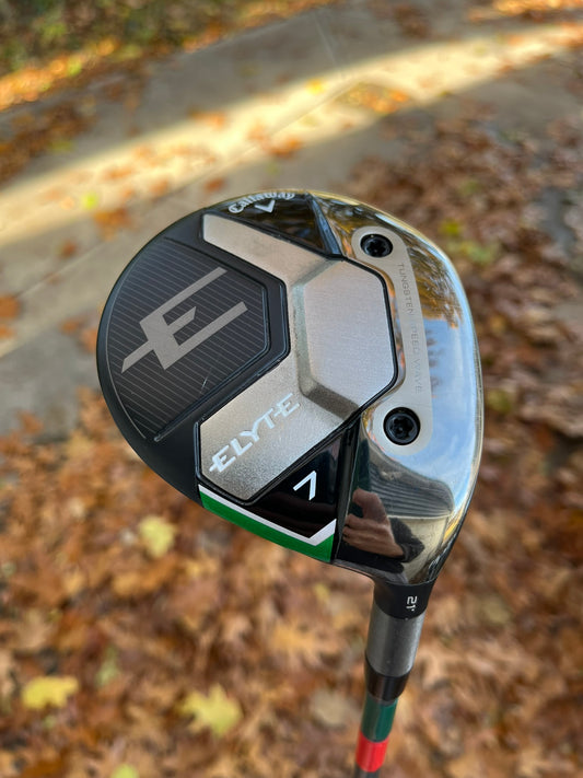 Callaway Elyte 7-Wood 21° Denali 60g Regular Flex 41.75″ +HC NICE