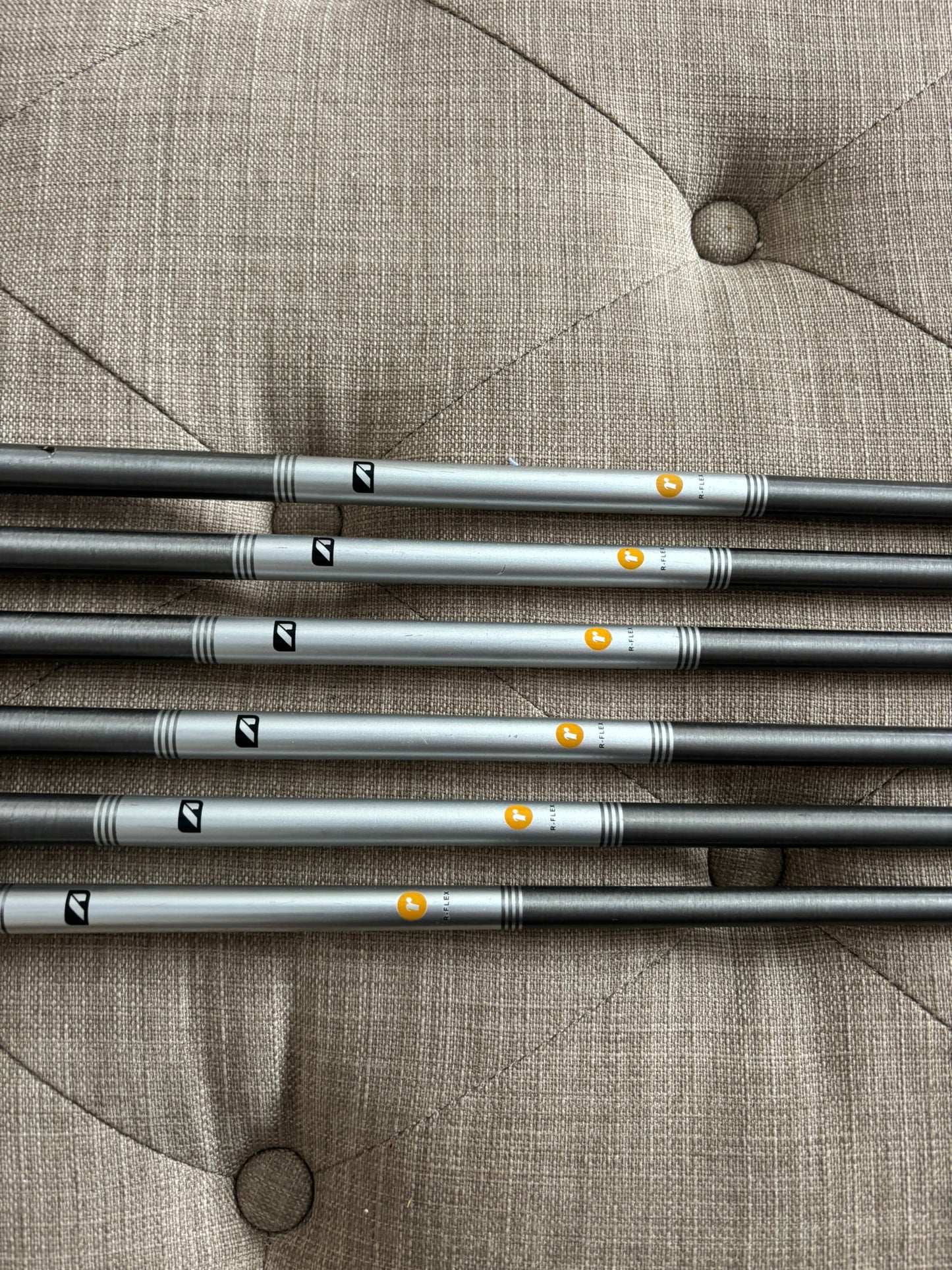 Titleist 716 AP1 Iron Set 6-GW SteelFiber i95 Regular Flex +1/4″ NICE