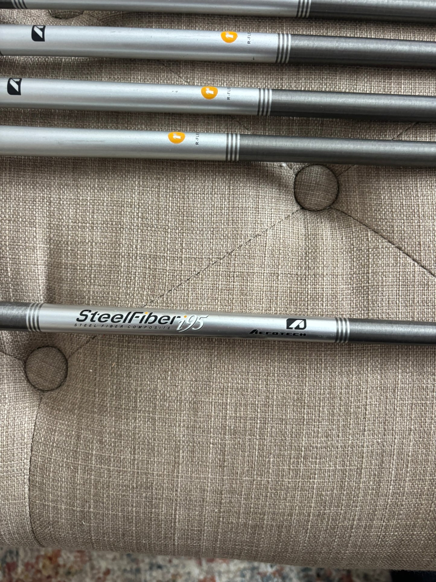 Titleist 716 AP1 Iron Set 6-GW SteelFiber i95 Regular Flex +1/4″ NICE