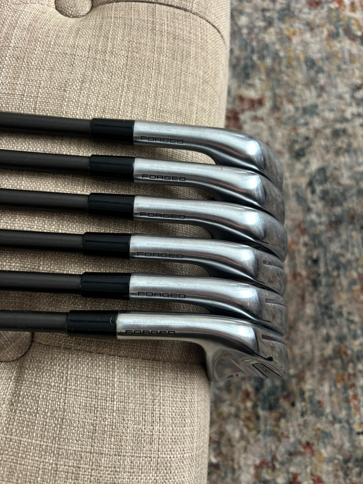 Taylormade 2019 P790 Iron Set 5-PW Recoil ES 780 F4 Stiff Flex Lefty +1/4″ NICE