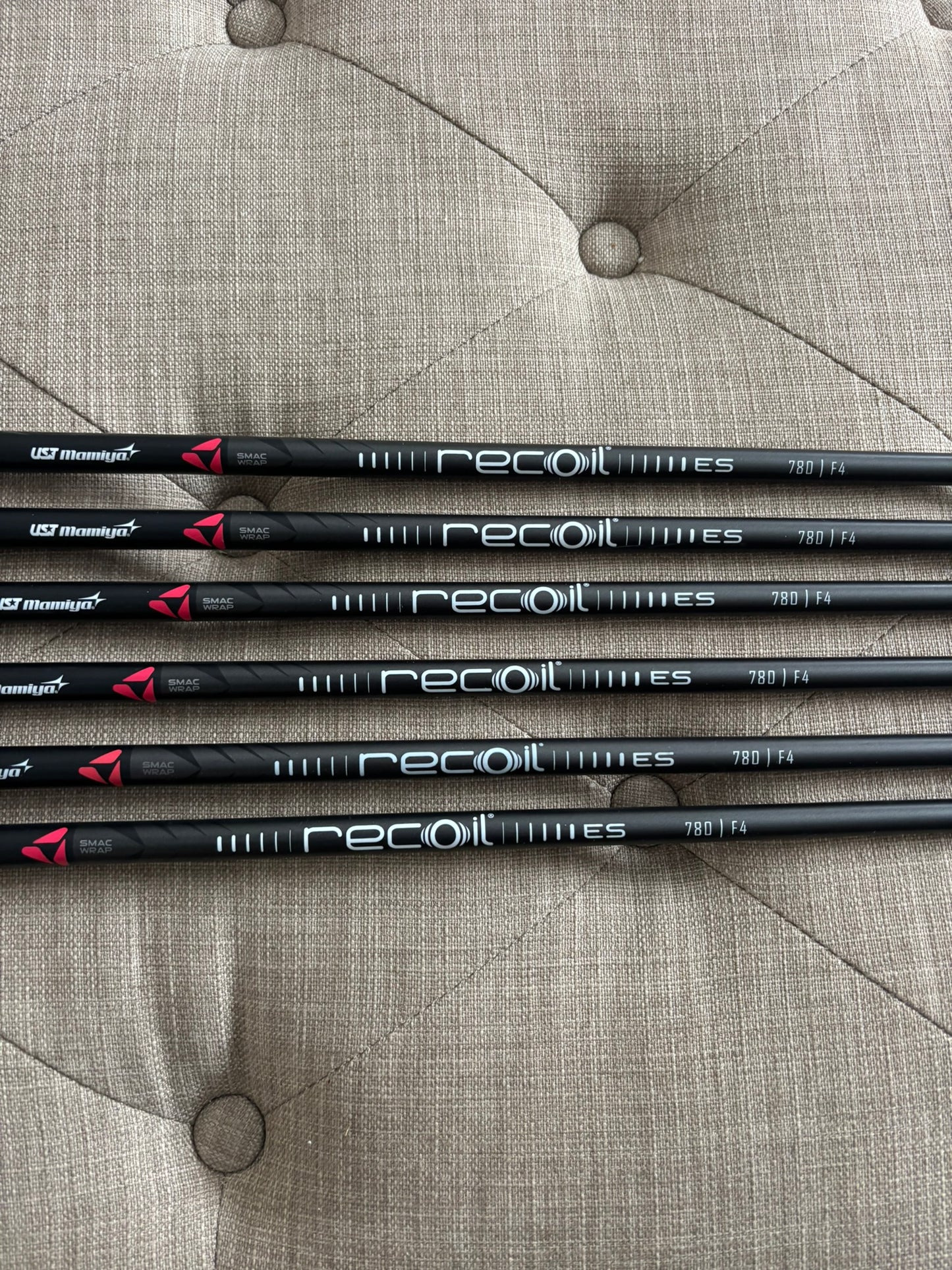 Taylormade 2019 P790 Iron Set 5-PW Recoil ES 780 F4 Stiff Flex Lefty +1/4″ NICE