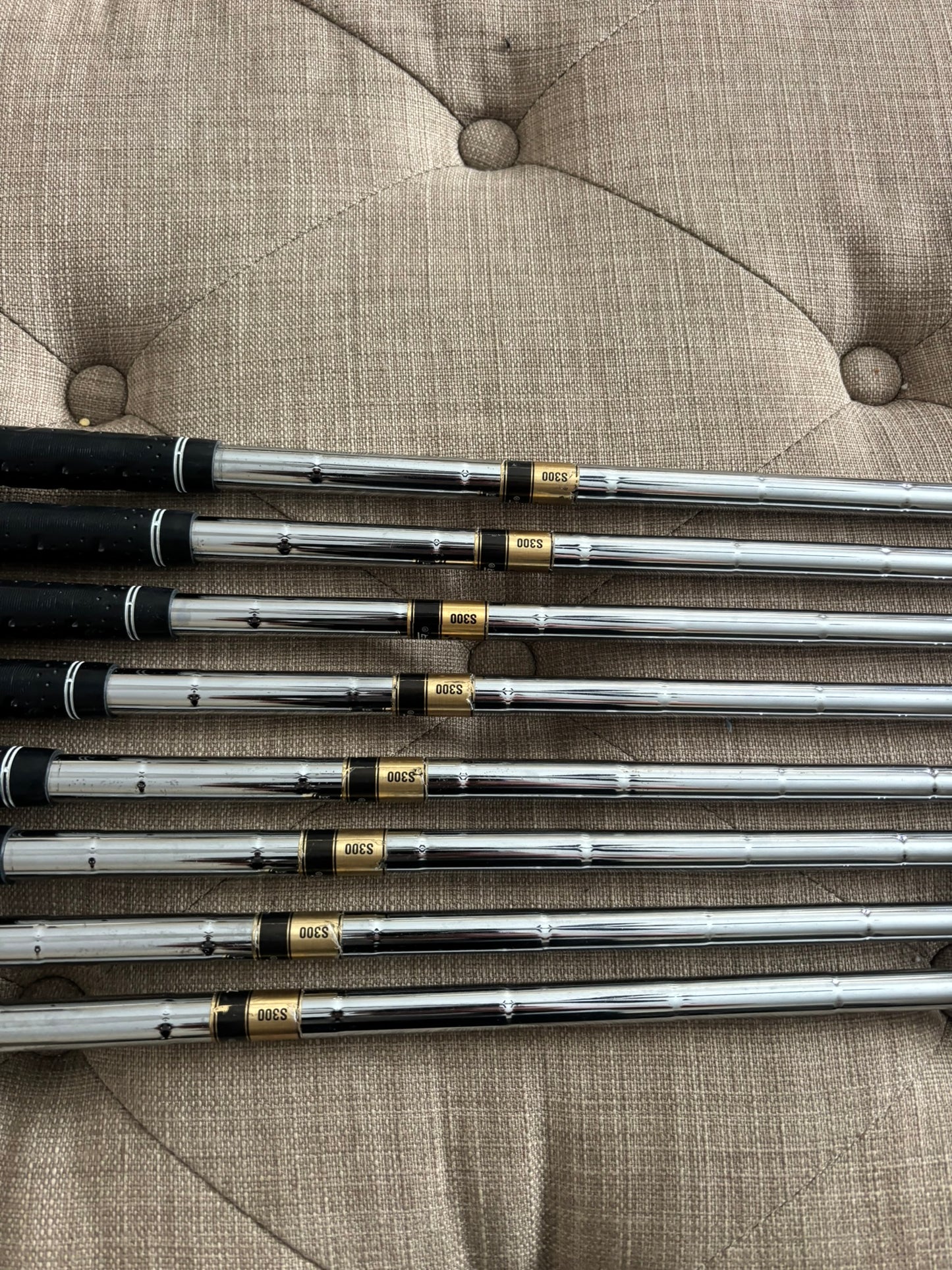 Maxfli Australian Blade Iron Set 3-PW TT DG S300 Stiff Flex STD NICE