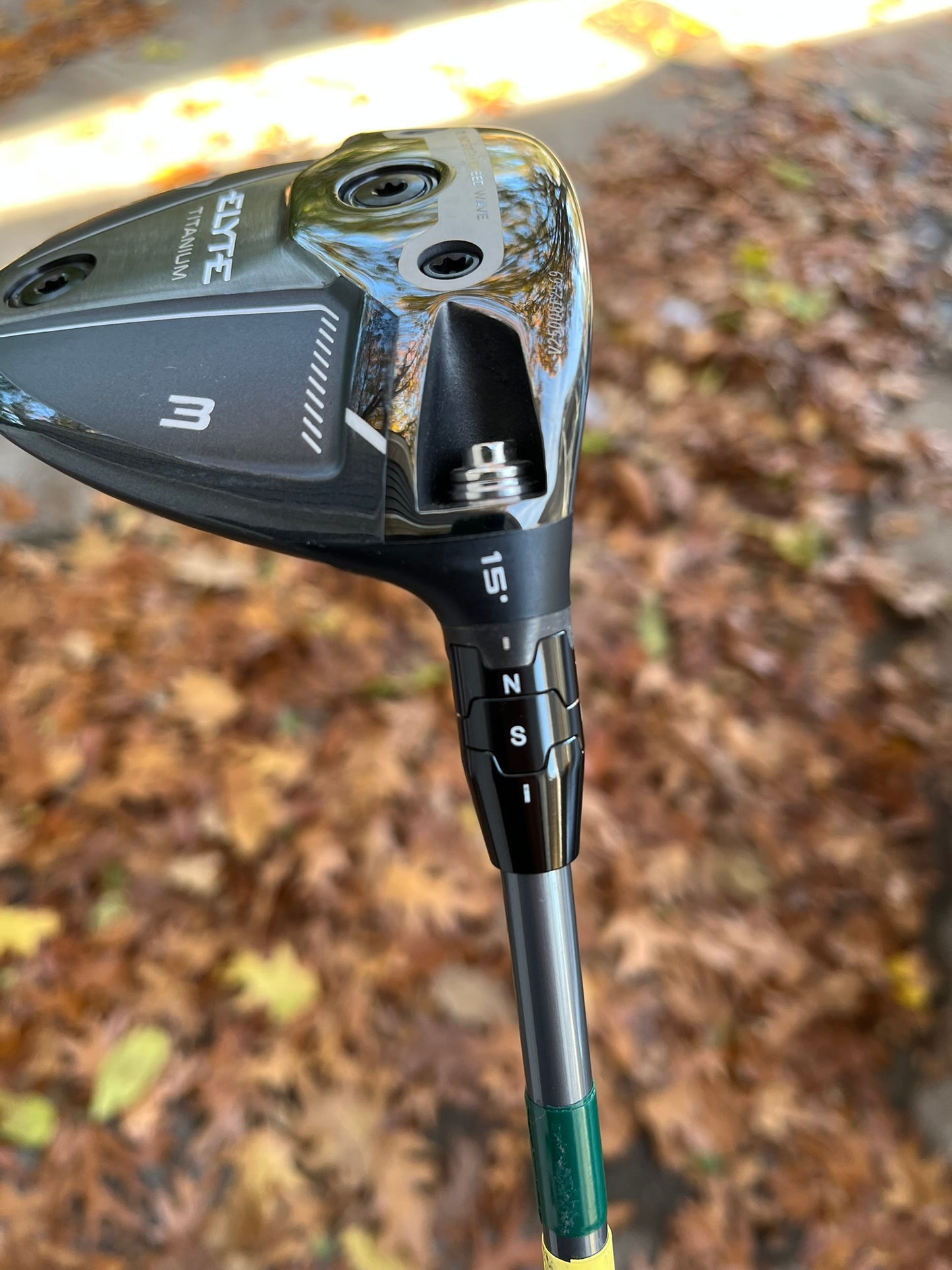 Callaway Elyte Ti Titanium 3-Wood 15° Denali 70g Stiff Flex 43″ +HC NICE