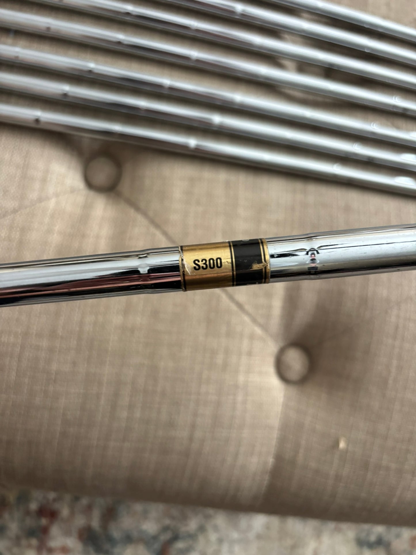 Maxfli Australian Blade Iron Set 3-PW TT DG S300 Stiff Flex STD NICE