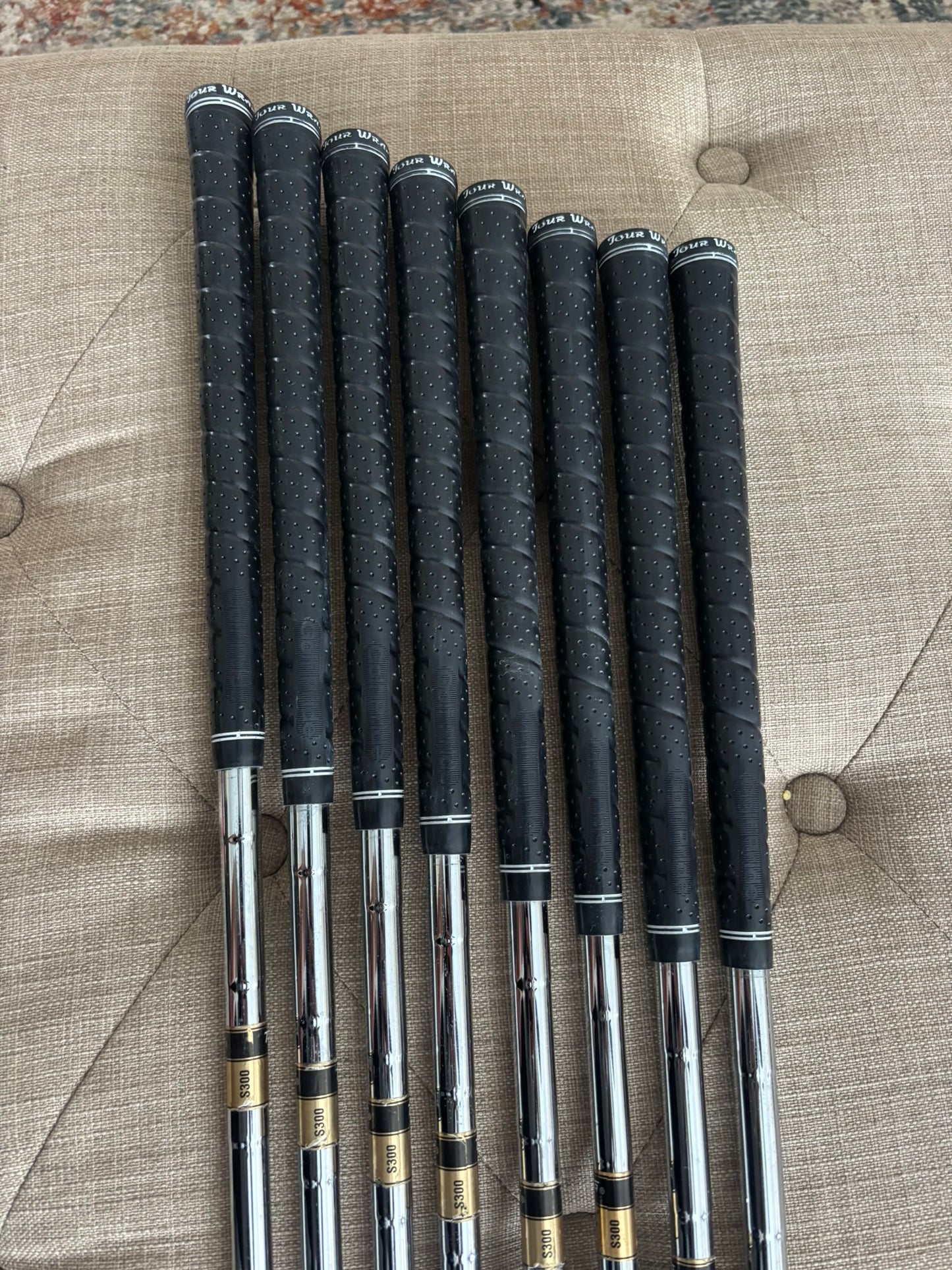 Maxfli Australian Blade Iron Set 3-PW TT DG S300 Stiff Flex STD NICE