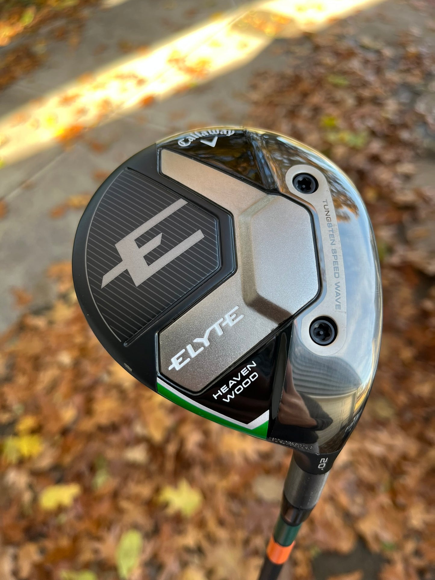 Callaway Elyte Heaven Wood 20° Vanquish 5 R2 Senior Flex 42.75″ +HC NICE