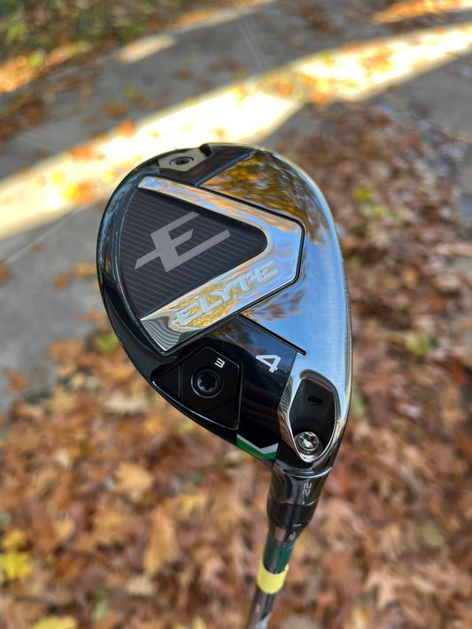 Callaway Elyte 4 Hybrid 22° Denali 70g Stiff Flex 39.5″ +HC NICE