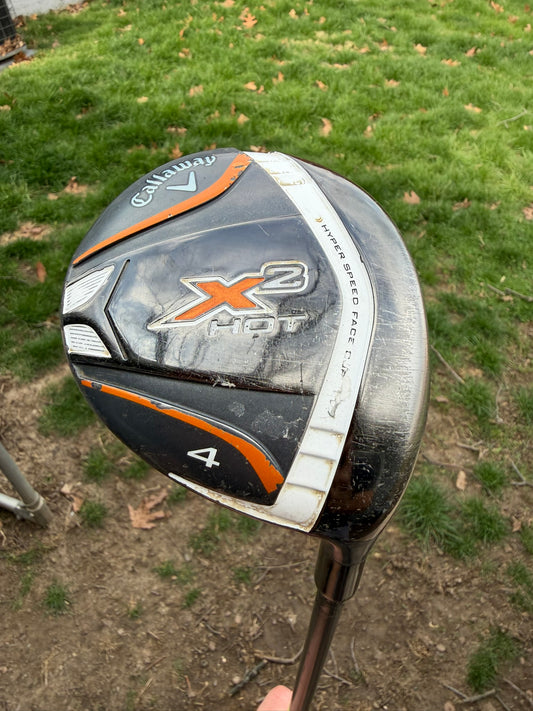 Photo of Callaway X2 Hot 4-Wood 17° Regular Flex Aldila Tour Blue