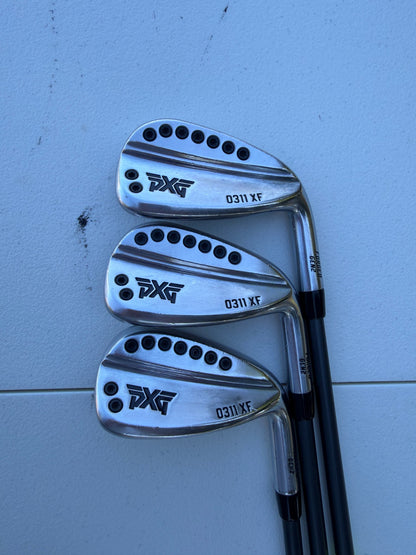 PXG 0311 XF GEN2 Chrome Iron Set 8-PW Accra 40i Senior Flex -1/4" NICE
