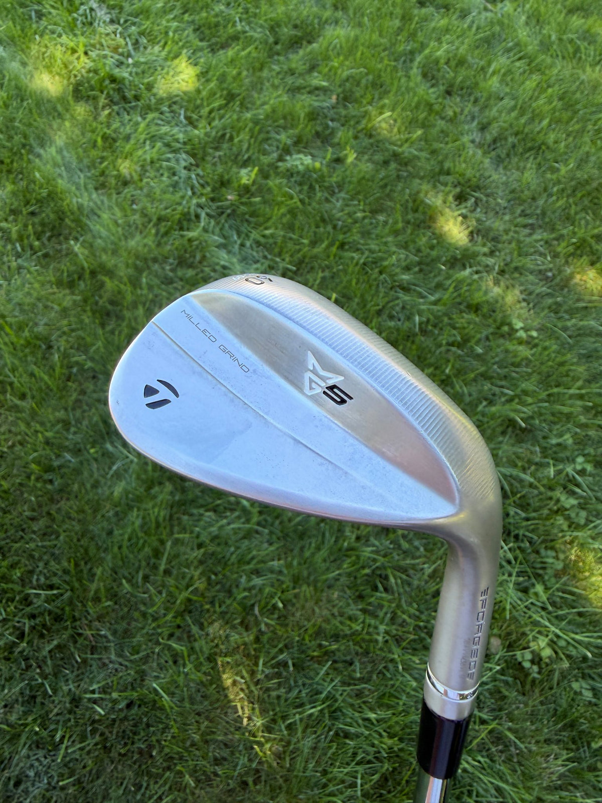 TaylorMade Milled Grind 5 MG5 Chrome Lob Wedge 60° / 9 Wedge Flex 35" NICE