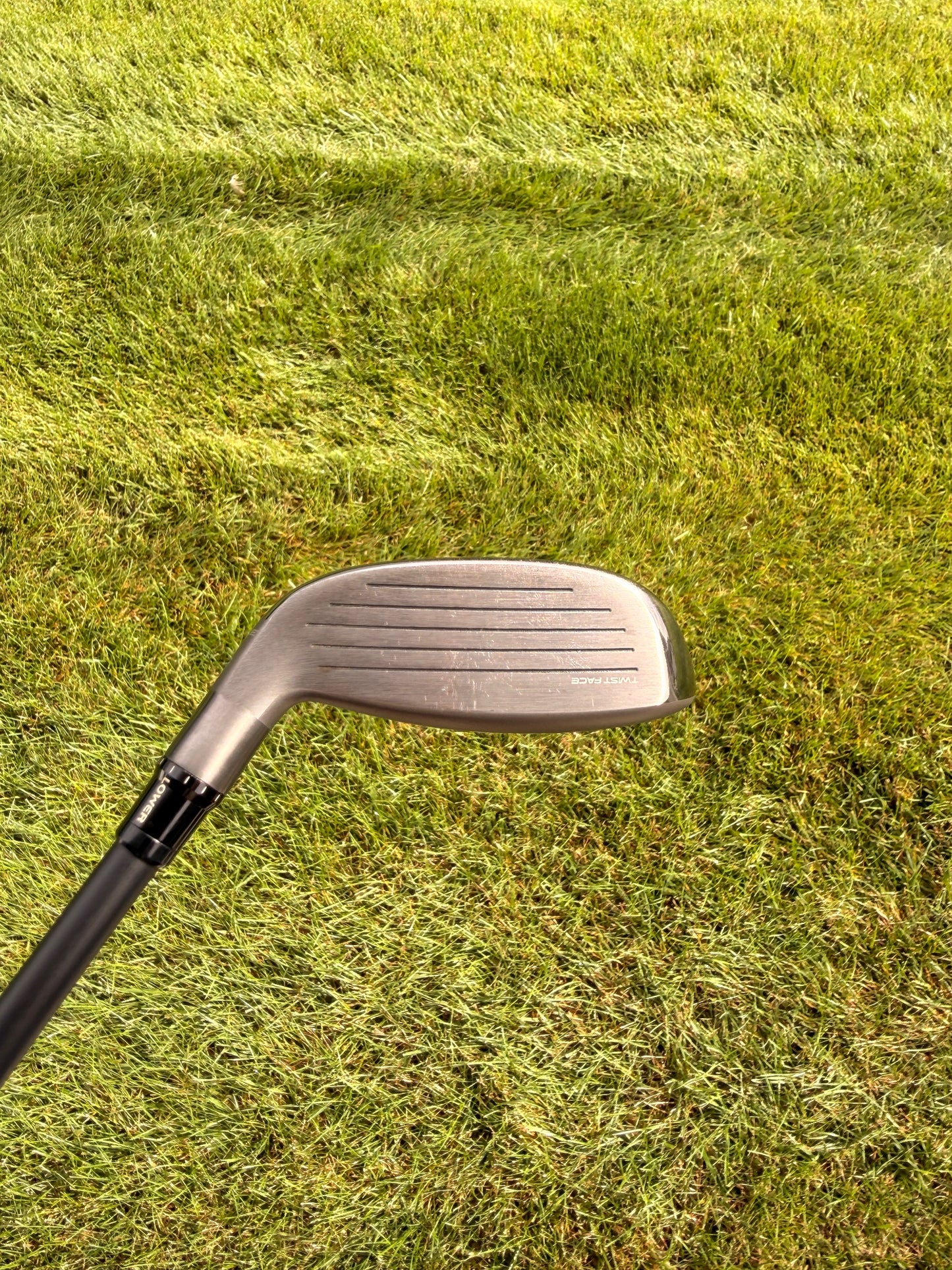 TaylorMade Qi35 Rescue 3 Hybrid 19° Tensei 1K Black 85g Stiff 40.5" +HC NICE — photo 2