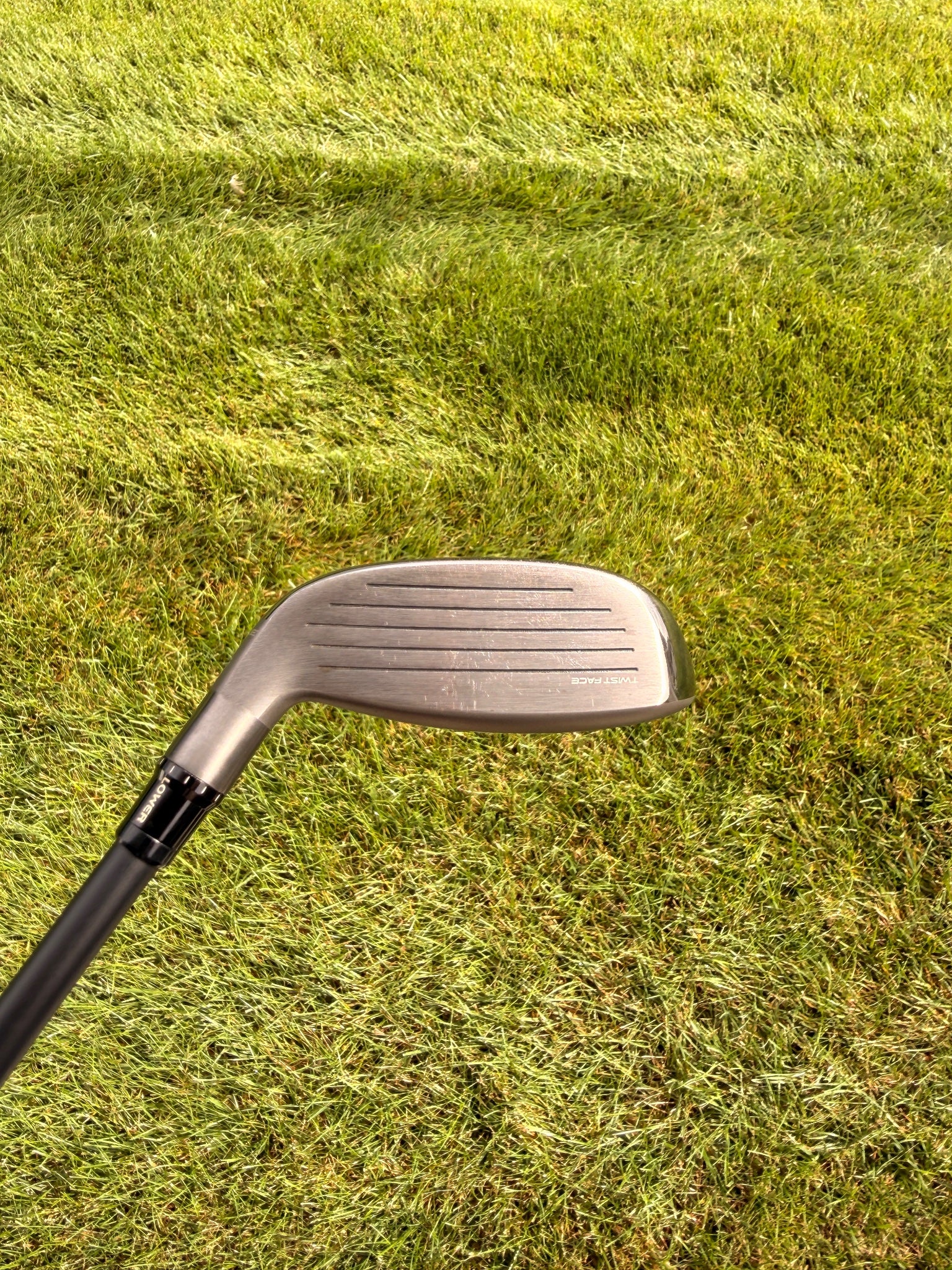 TaylorMade Qi35 Rescue 3 Hybrid 19° Tensei 1K Black 85g Stiff 40.5" +HC NICE — photo 2