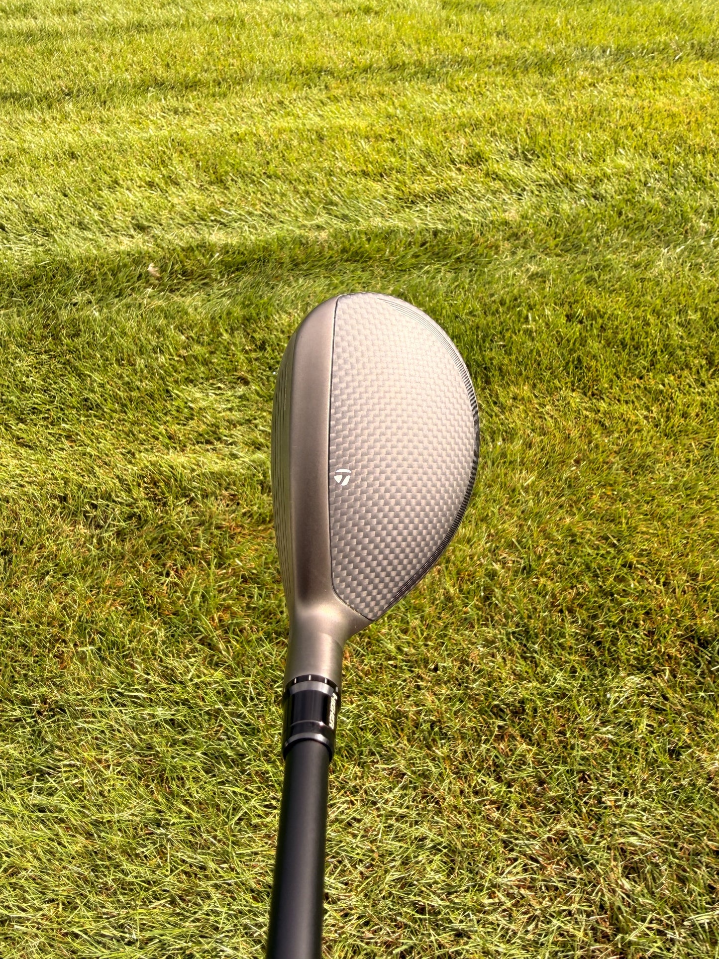 TaylorMade Qi35 Rescue 3 Hybrid 19° Tensei 1K Black 85g Stiff 40.5" +HC NICE — photo 3