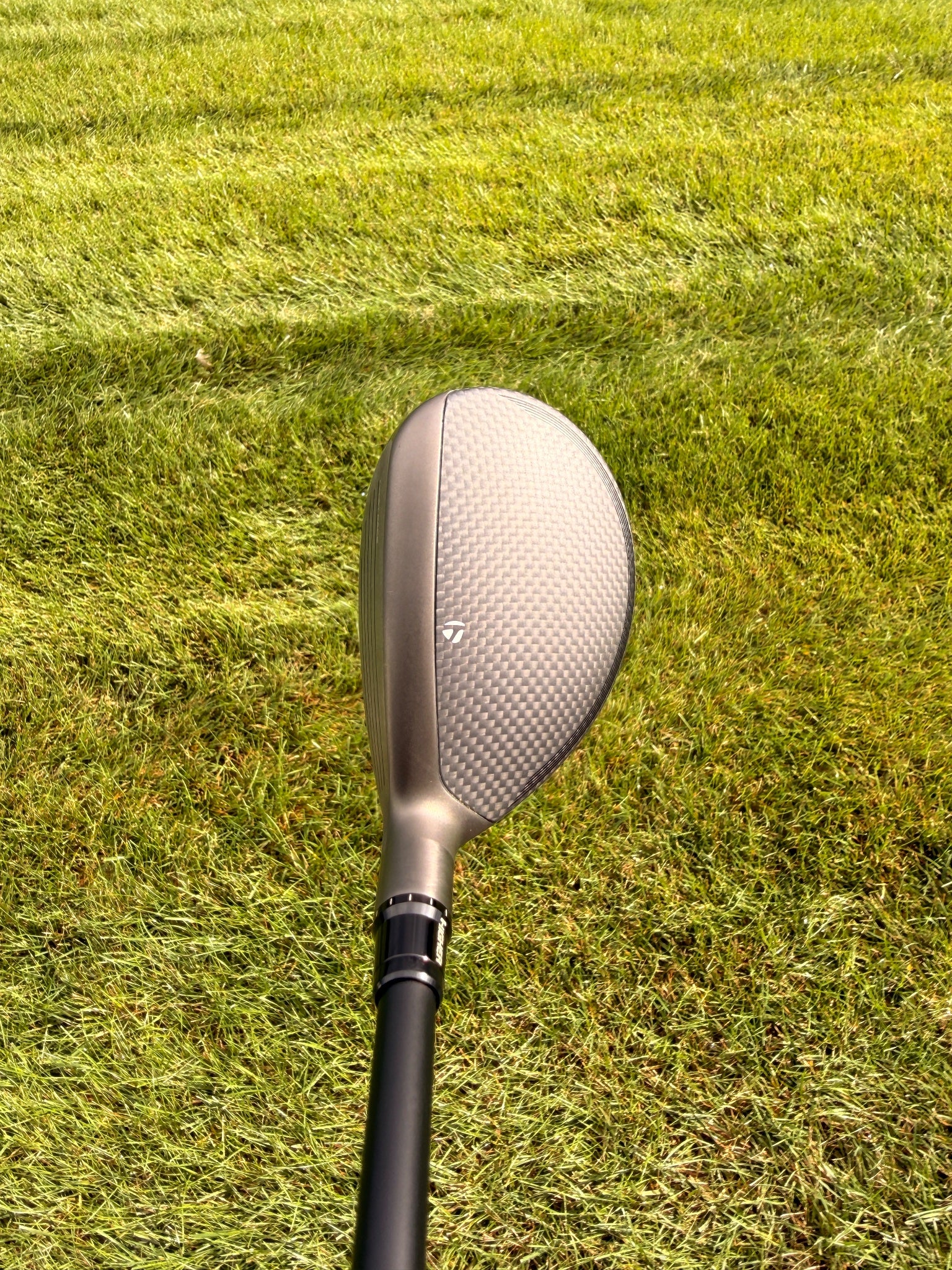 TaylorMade Qi35 Rescue 3 Hybrid 19° Tensei 1K Black 85g Stiff 40.5" +HC NICE — photo 3