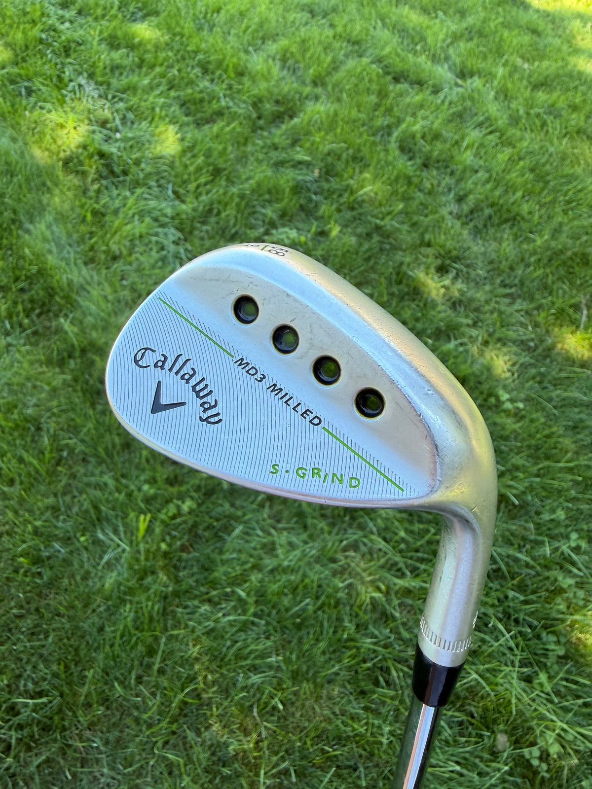 Callaway MD3 Milled Chrome S-Grind Lob Wedge 58° / 9 XP 95 S300 Stiff Flex 35"