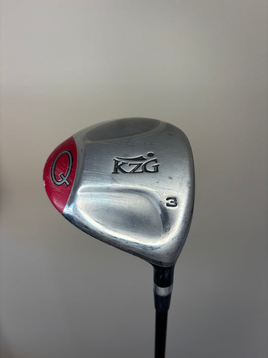 KZG Q 3-Wood ACD Graphite 75g Stiff Flex 43″