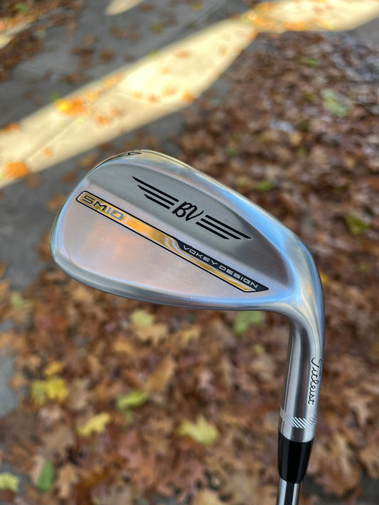 Titleist Vokey SM10 Tour Chrome Sand Wedge 54° / 8 Wedge Flex 35.25″ NICE