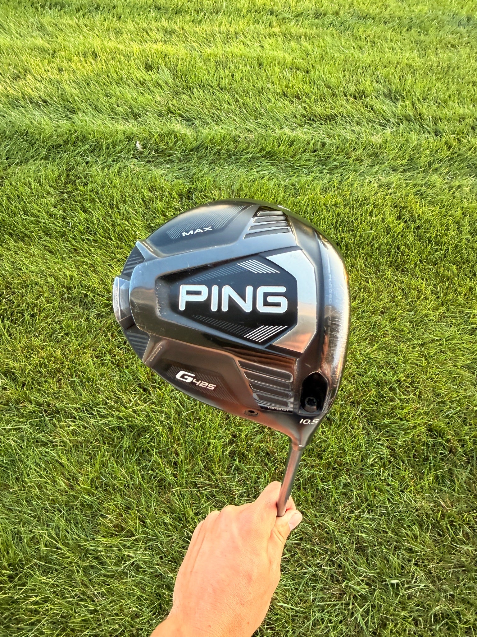 Ping G425 Max Driver 10.5° Alta CB 55g Stiff Flex 45.5" +HC NICE