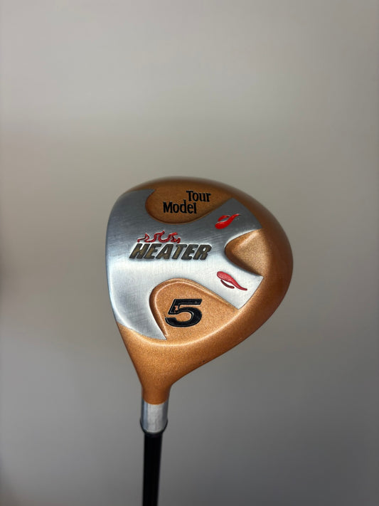 Tour Model Heater 5-Wood Tour Series Bulge Graphite Regular Flex Lefty 41″ NICE
