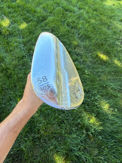 Callaway Jaws MD5 Chrome Lob Wedge 58° / 10 Elevate 95 Stiff Flex 35" NEW — photo 3