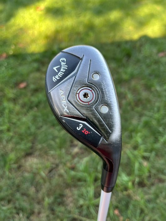 Photo of Callaway Apex 3 Hybrid 20° Extra Stiff Flex Rogue 110 Msi