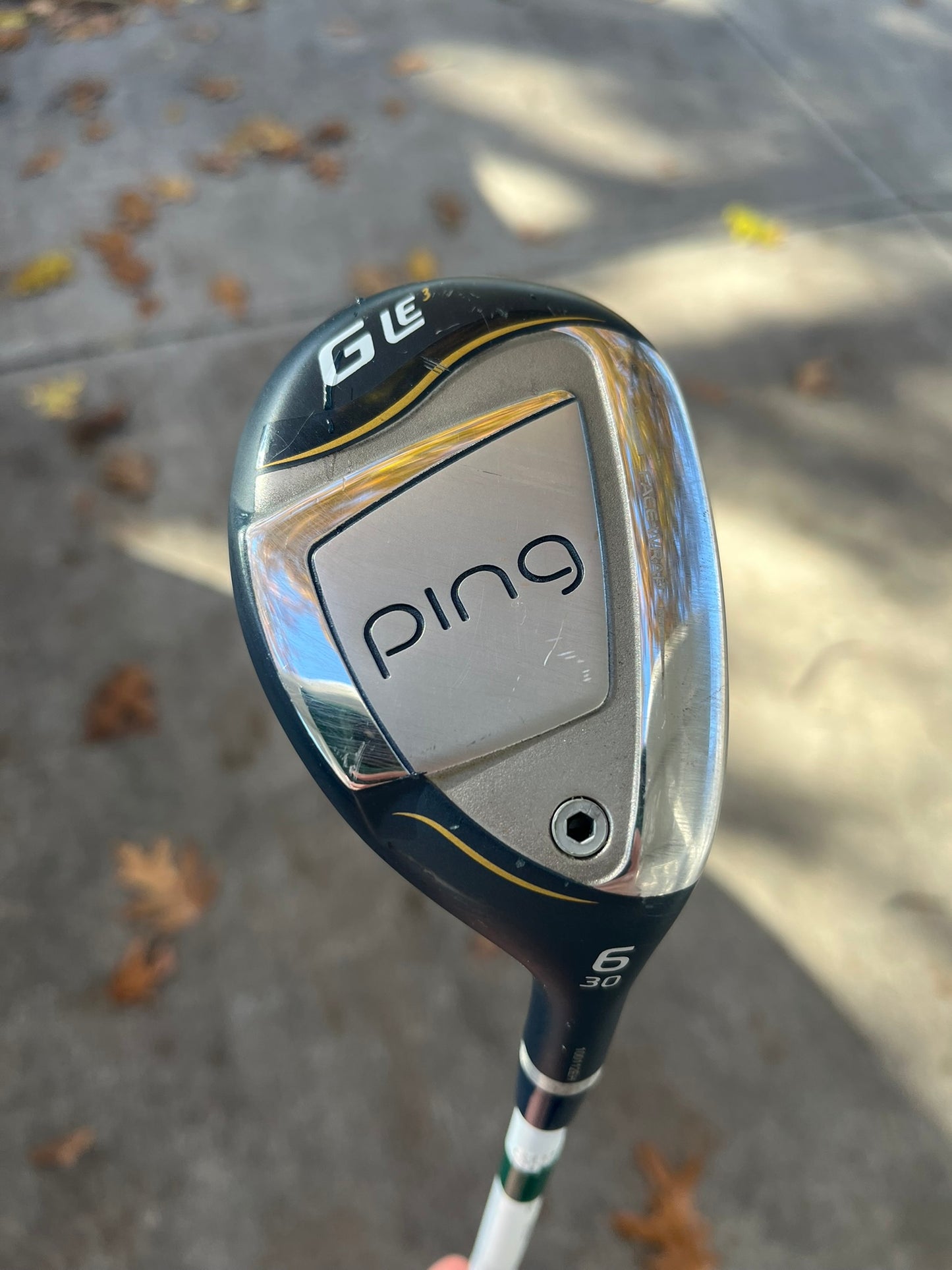 Ping G LE 3 6 Hybrid 30° ULT 250 Ladies Flex 38″ +HC NICE