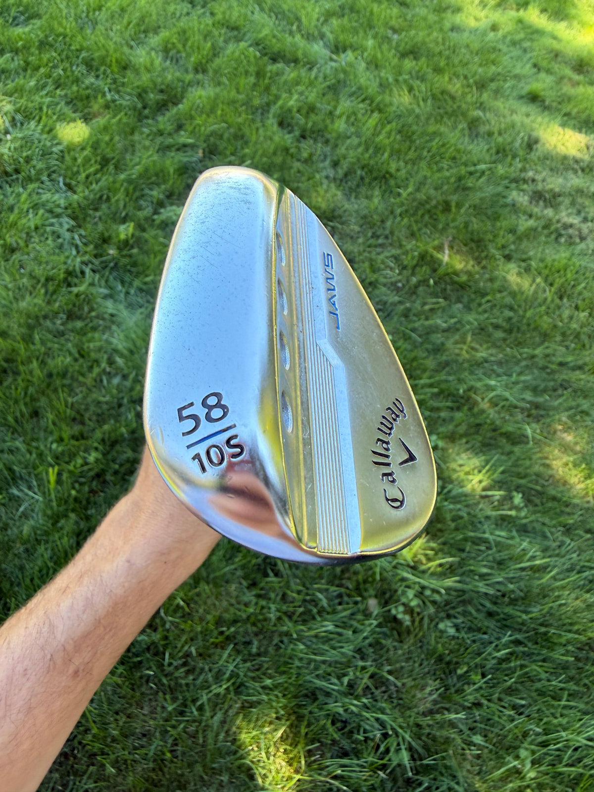 Callaway Jaws MD5 Chrome Lob Wedge 58° / 10 Tour Issue S200 Wedge Flex 35" NICE — photo 4