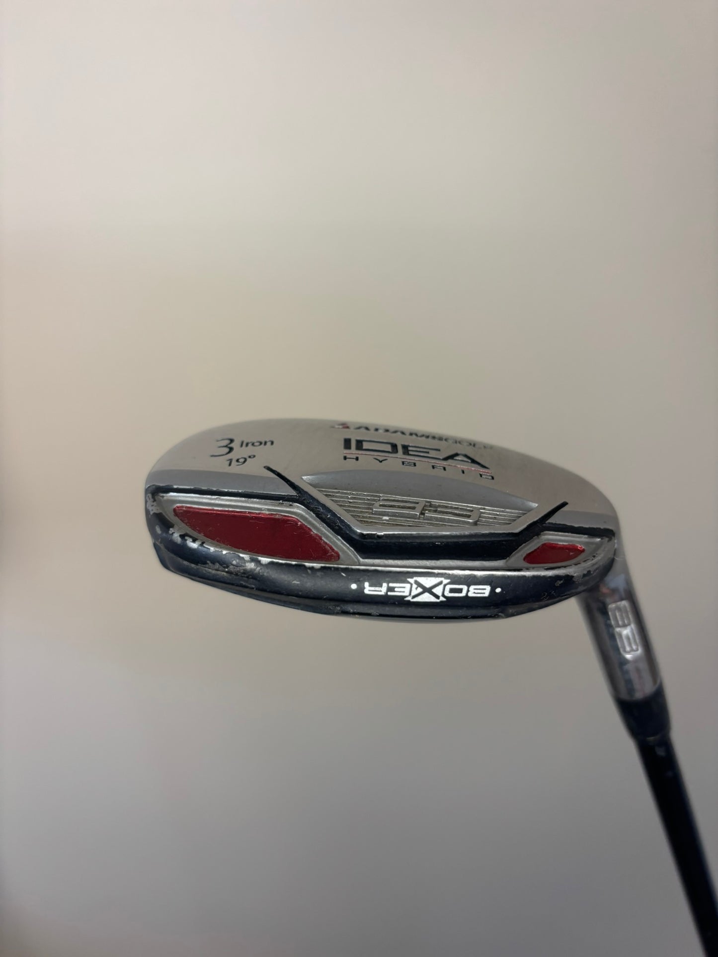 Adams A3 Boxer 3 Hybrid 19° ProLaunch Red HY Stiff Flex 40″ NICE
