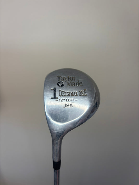 Taylormade Vintage Original One Driver 12° Steel Shaft Regular Flex Lefty 44.25″