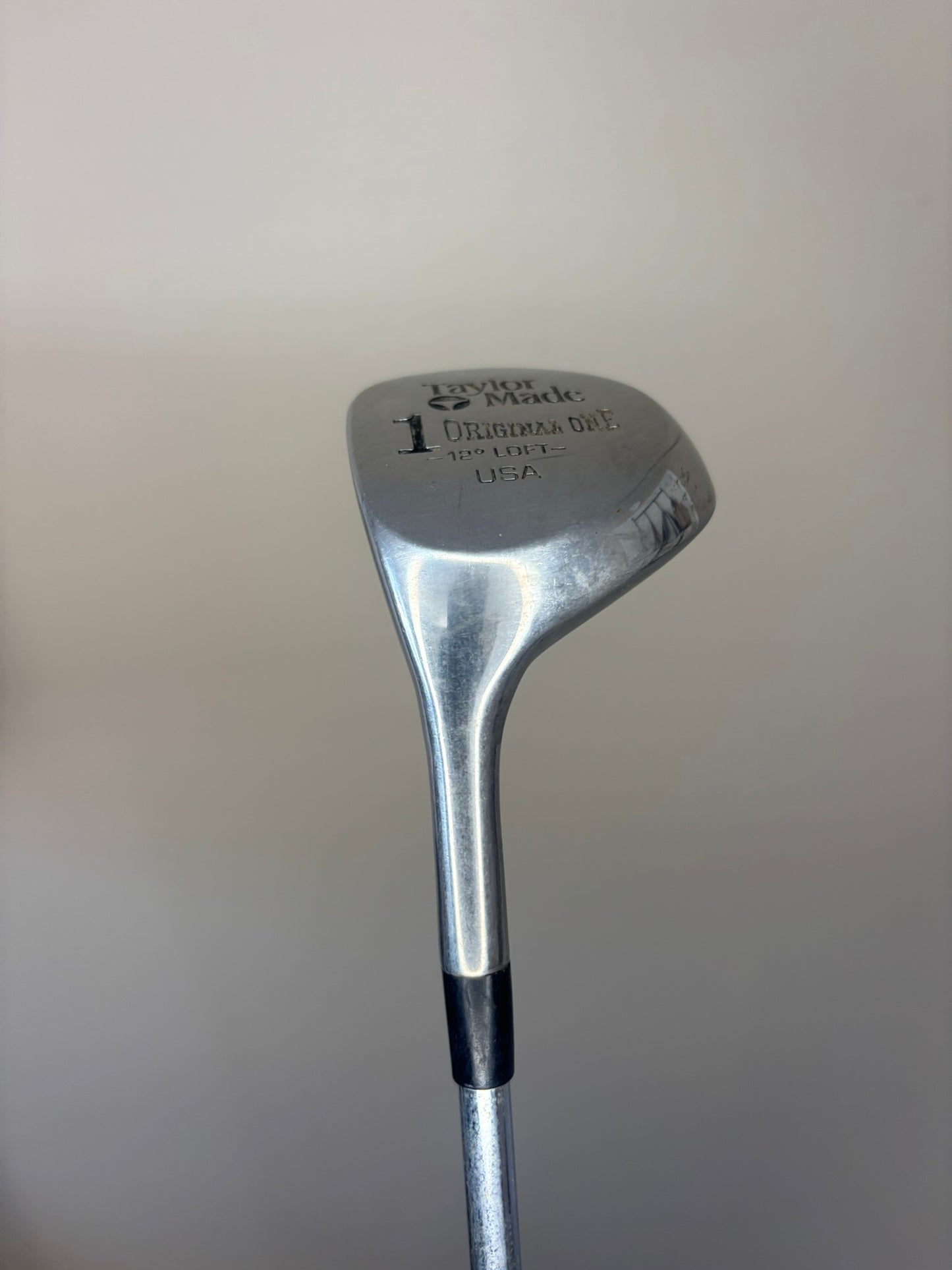 Taylormade Vintage Original One Driver 12° Steel Shaft Regular Flex Lefty 44.25″