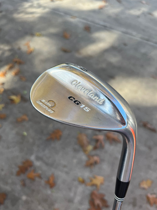 Cleveland CG15 Satin Chrome Lob Wedge 60° / 12 Wedge Flex 35.5″ NICE