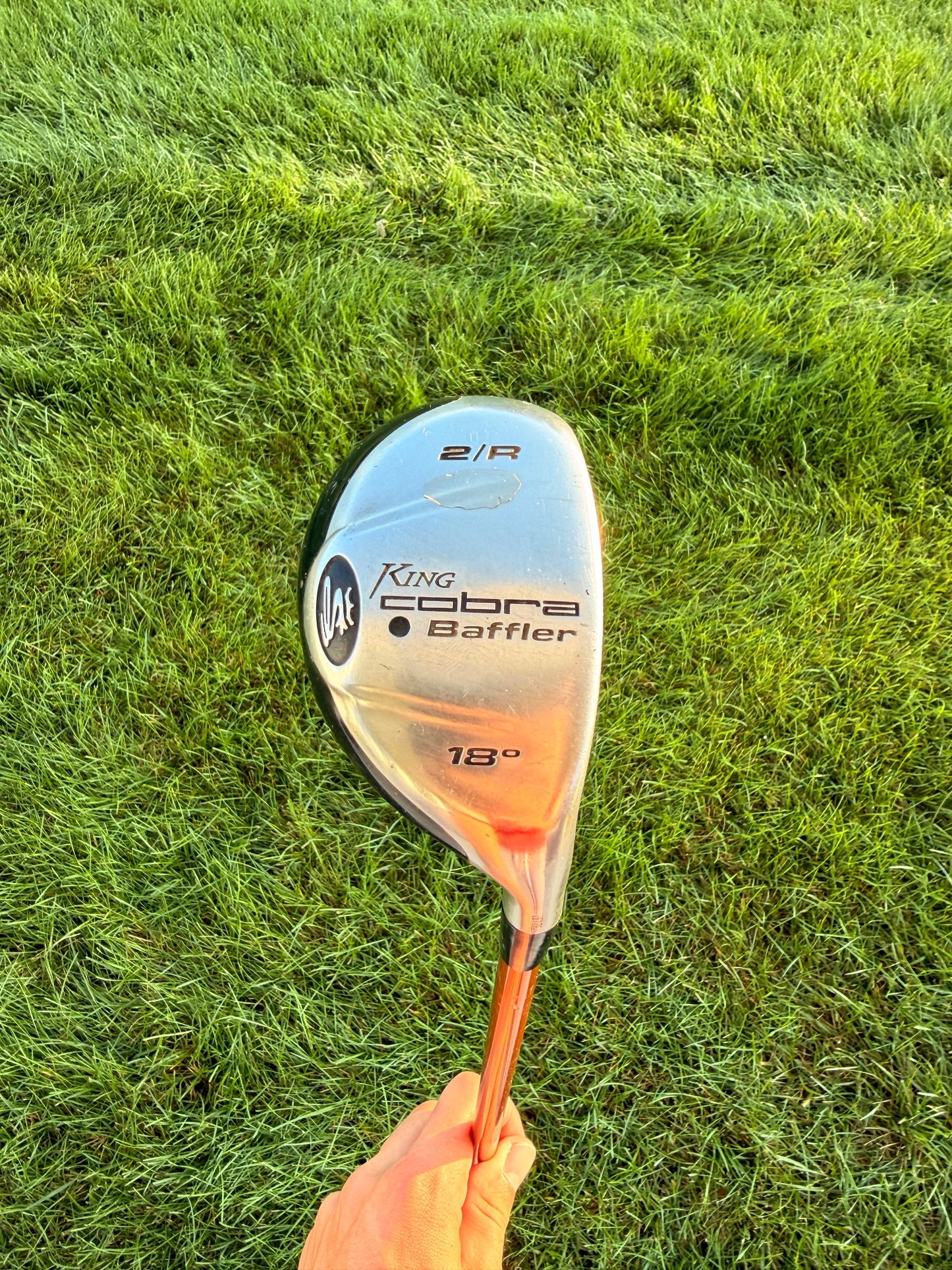 Cobra Baffler 2005 2 Hybrid 18° Aldila NVS 105g Stiff Flex 41.25" NICE