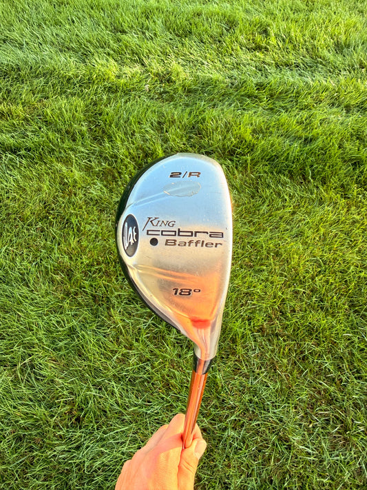 Cobra Baffler 2005 2 Hybrid 18° Aldila NVS 105g Stiff Flex 41.25" NICE