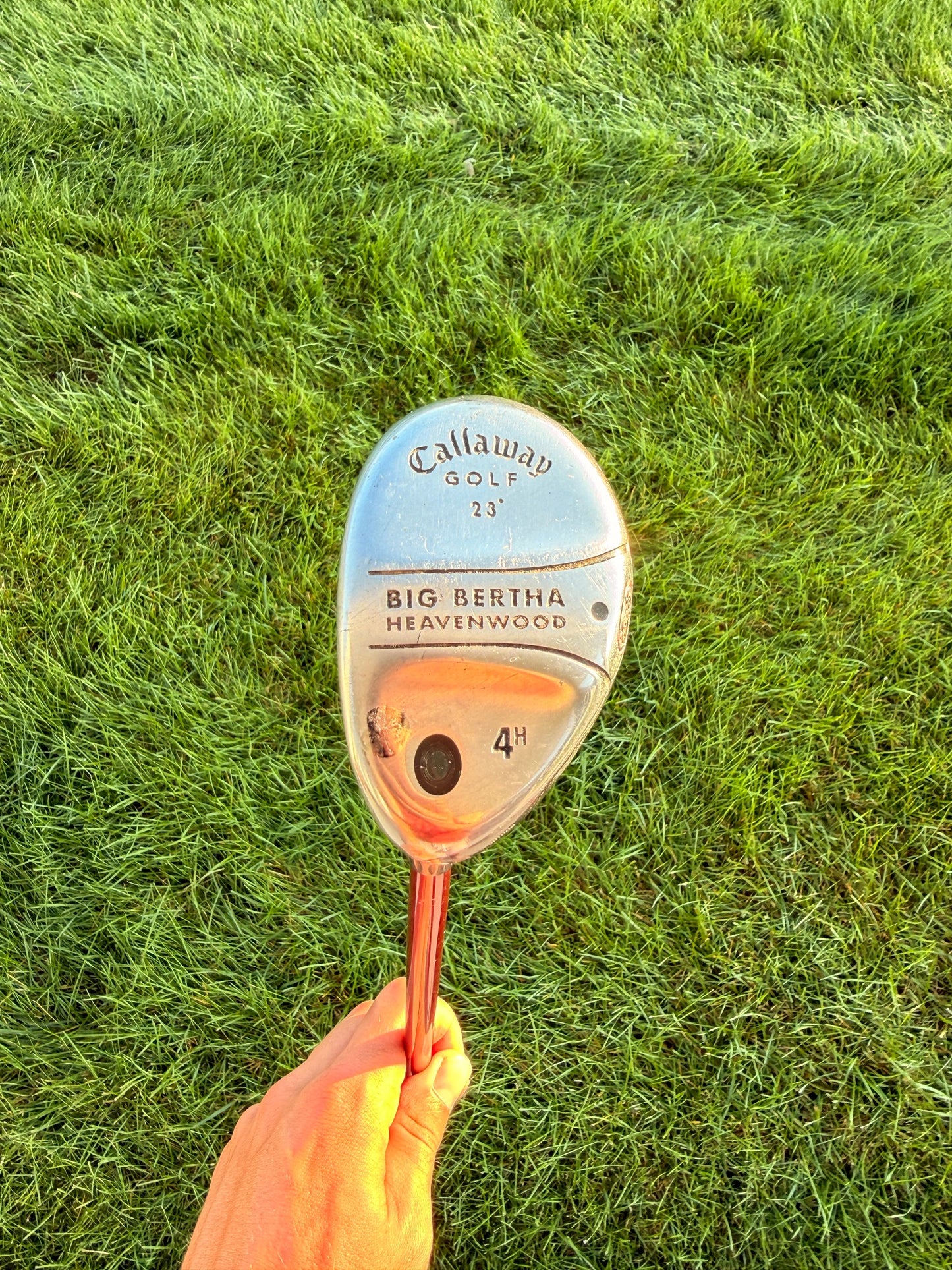 Callaway Big Bertha Heavenwood 4 Hybrid 23° RCH 75g Regular Flex LH 39.5" NICE