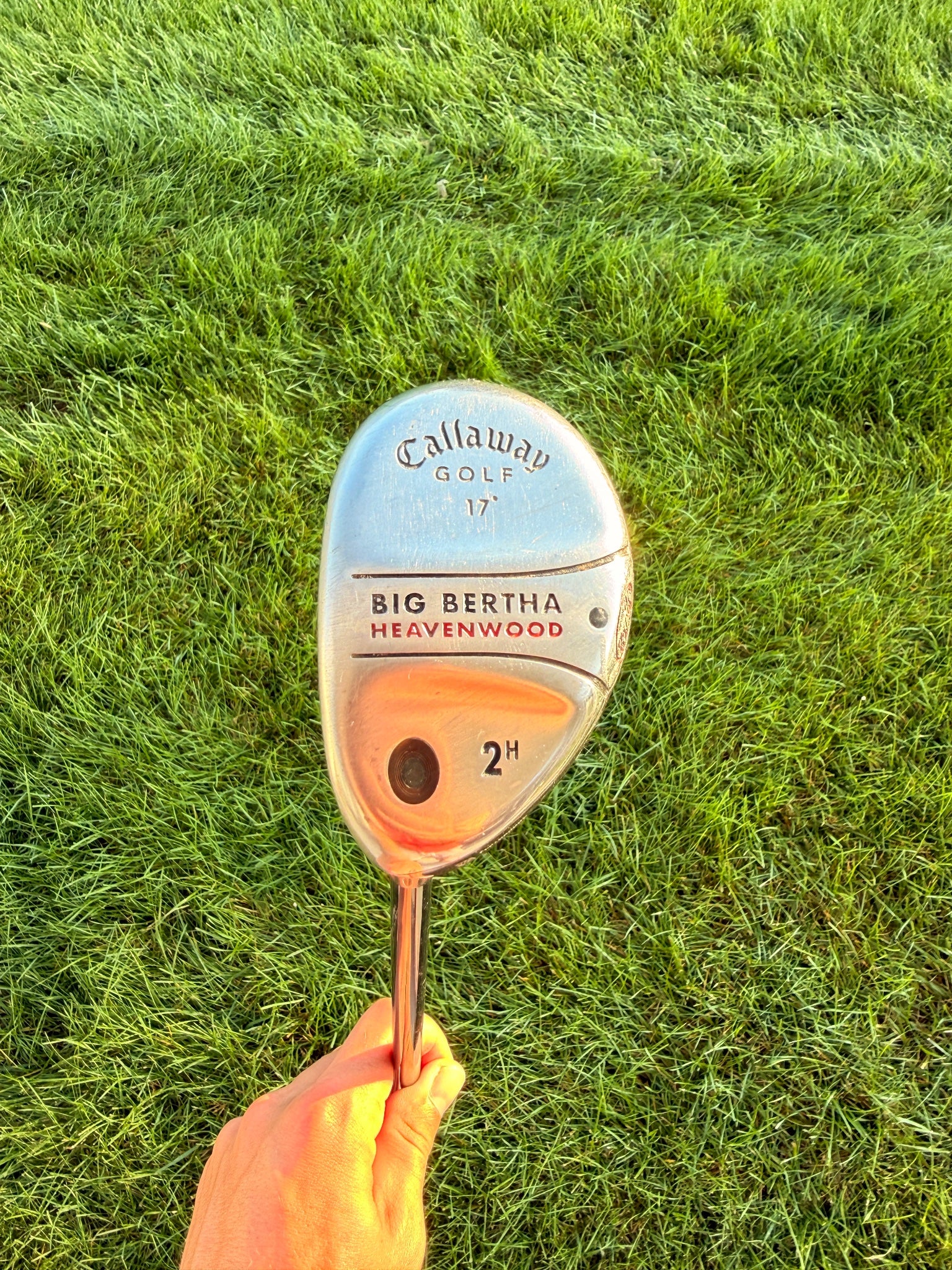 Callaway Big Bertha Heavenwood 2 Hybrid 17° RCH 75g Extra Stiff Flex LH 41" NICE