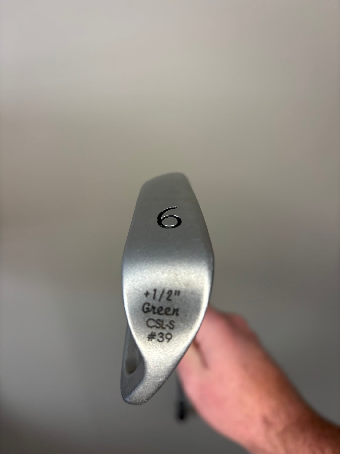 Ping i5 6-Iron Green Dot CSL Steel Shaft Stiff Flex Lefty 37.75″ NICE